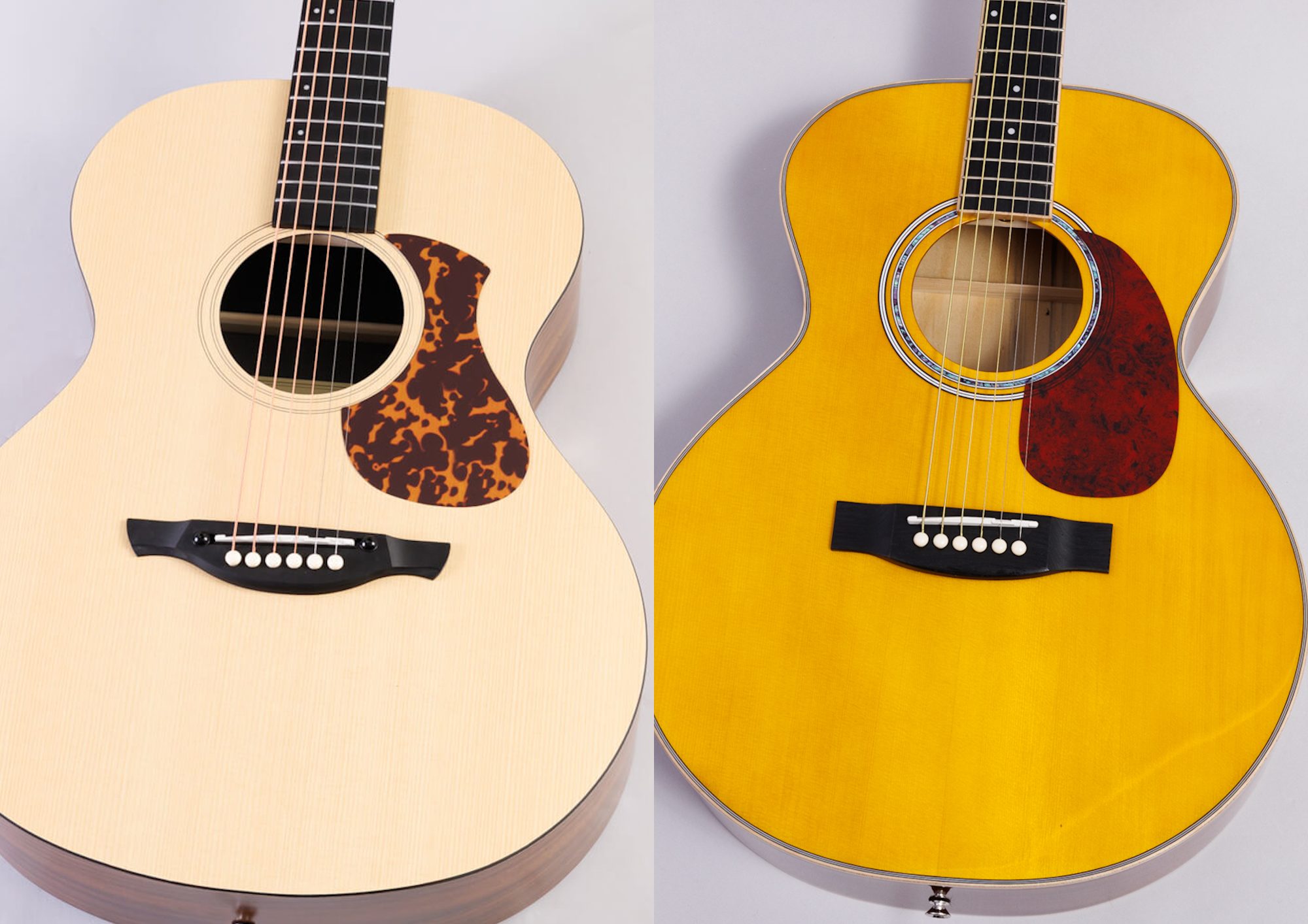 島村楽器パークプレイス大分店では、初心者さん向けのアコースティックギターを店頭販売中です✨ 中でもお手頃価格なのが、James「J-100A」と、音音「SFG-20」です🙌どちらも「これからギターを始めたい」という方にぴったりの1本ですが、実際にはサウンドの方向性や弾き心地、抱えた時のサイズ感がけっ [&hellip;]