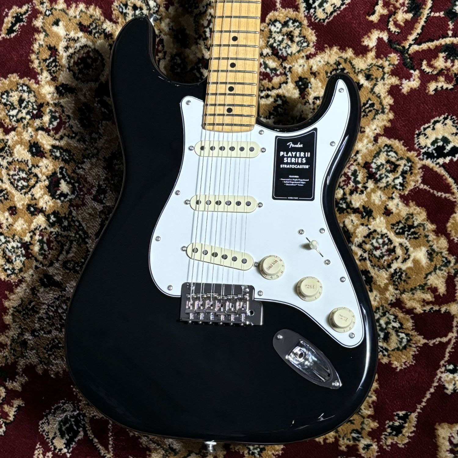 FenderPlayer II Stratocaster Black