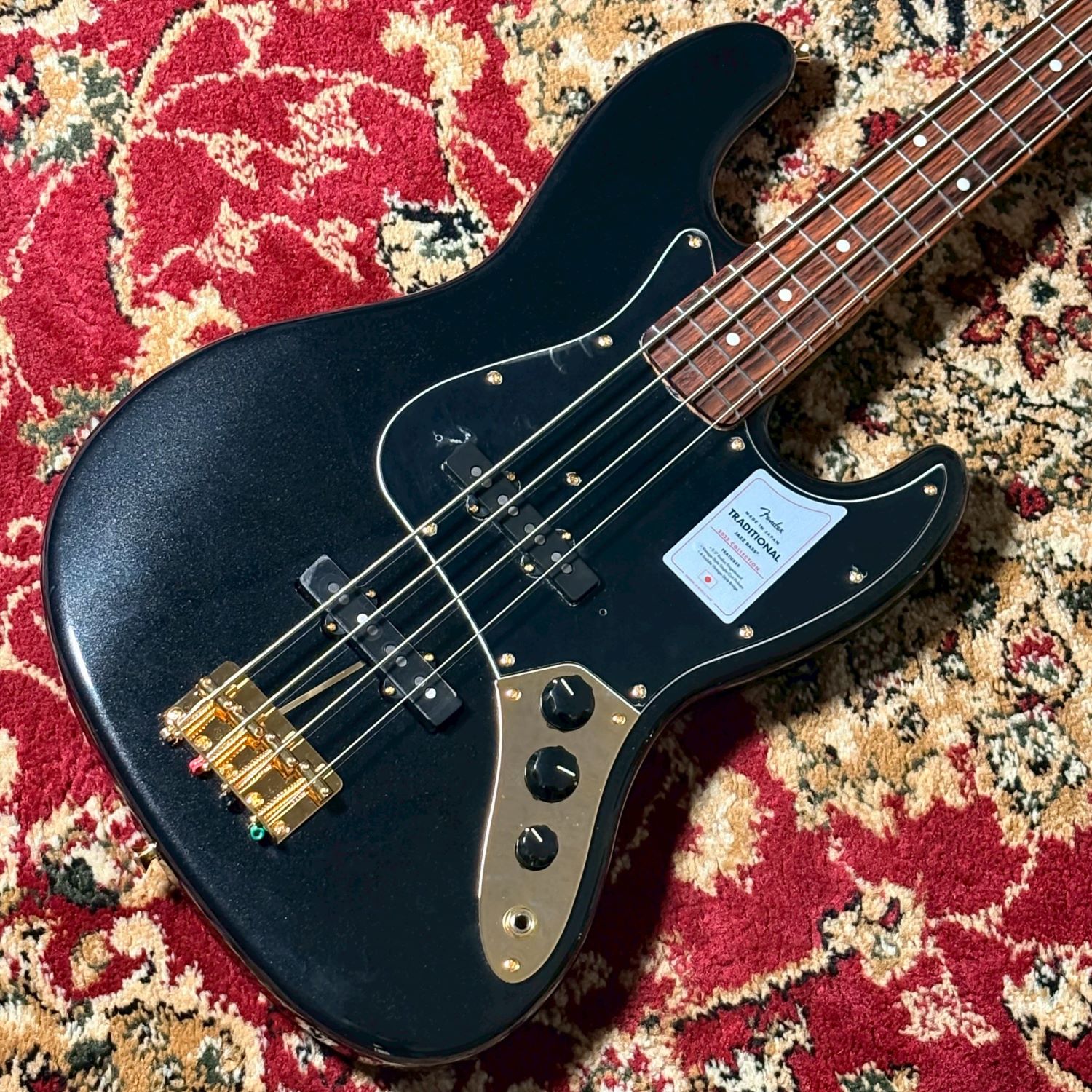 FenderTraditional 2025 Collection '60s Jazz Bass Black Pearl