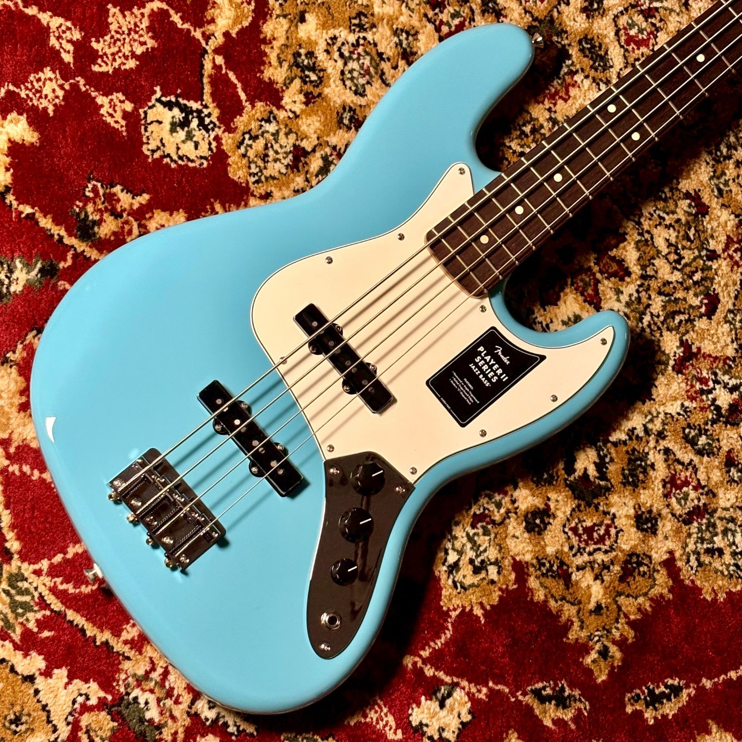 FenderPLAYER II Jazzbass RW / Aquatone Blue