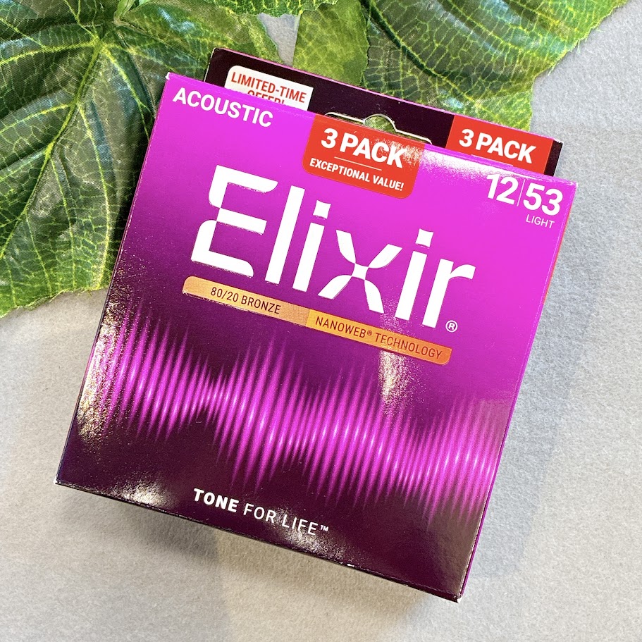 【数量限定】Elixir 3セット BonusPack 80/20ブロンズ 12-53