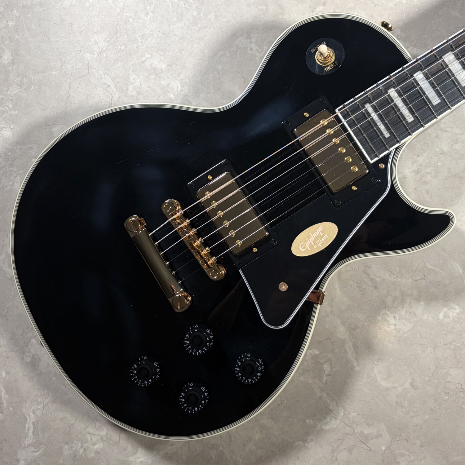 EpiphoneLes Paul Custom Ebony