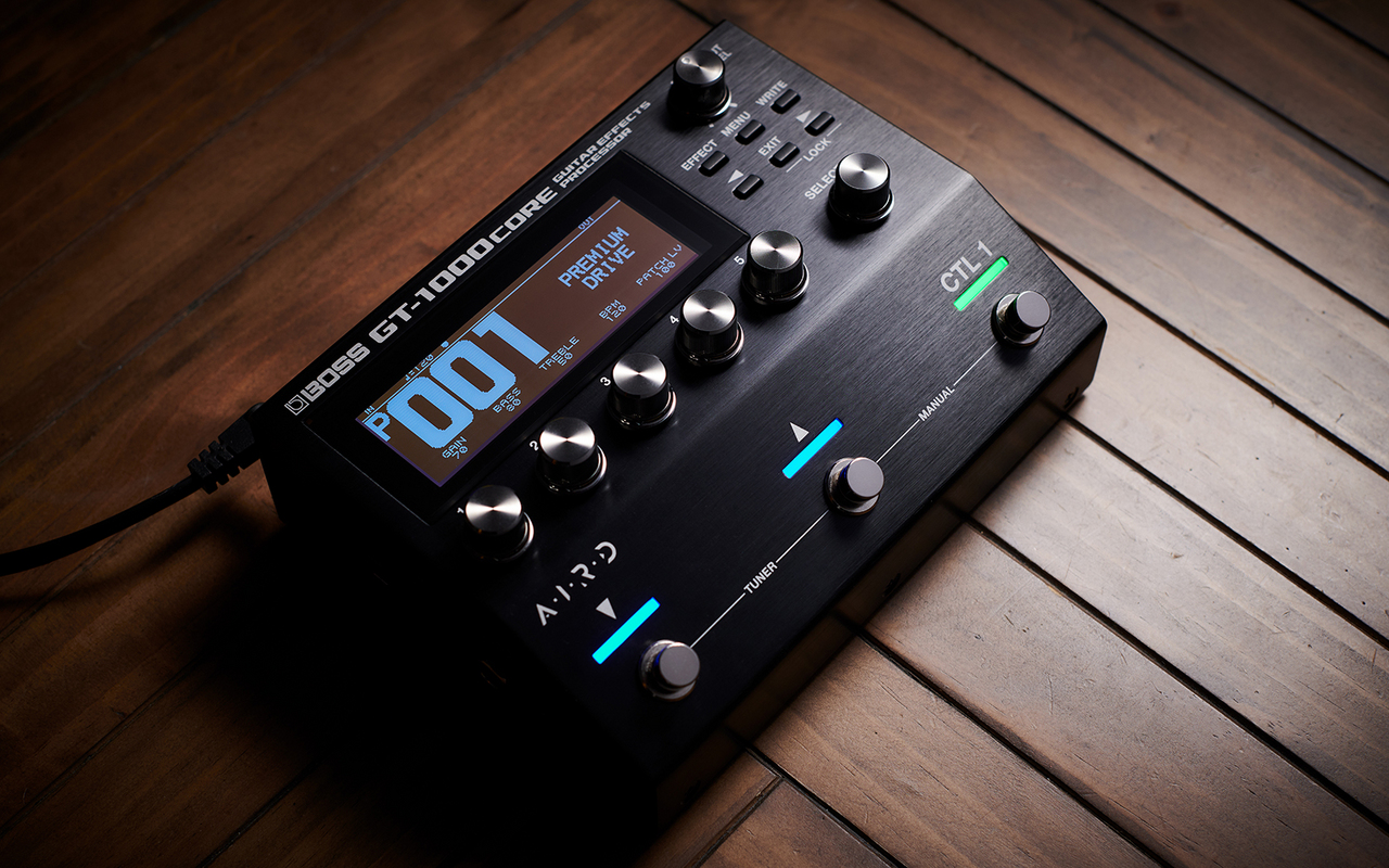 【エフェクター】10/24発売！BOSS新製品GT-1000 CORE入荷！