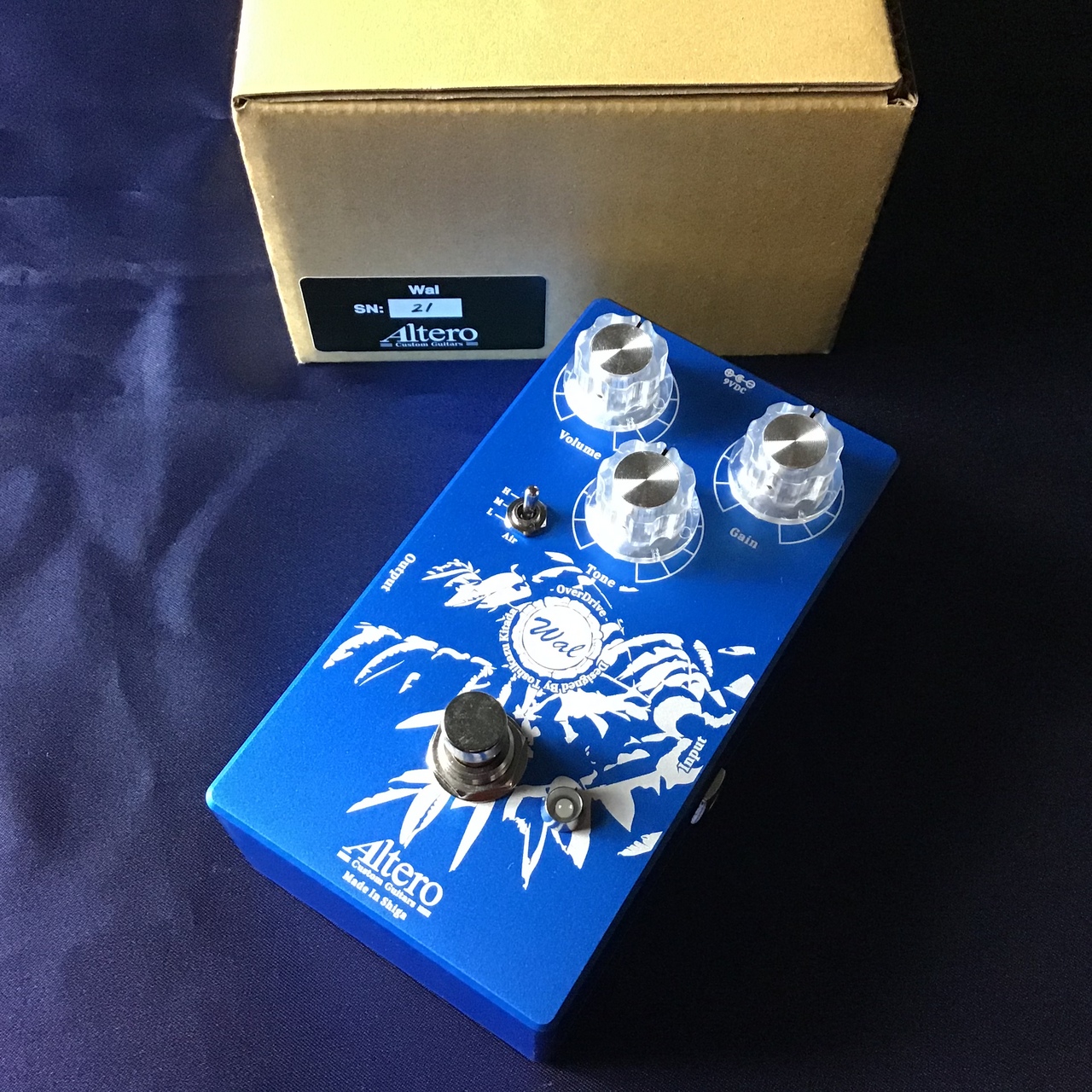 【エフェクター】6月5日発売！Altero Custom Guitars Wal -Overdrive-初回分入荷！