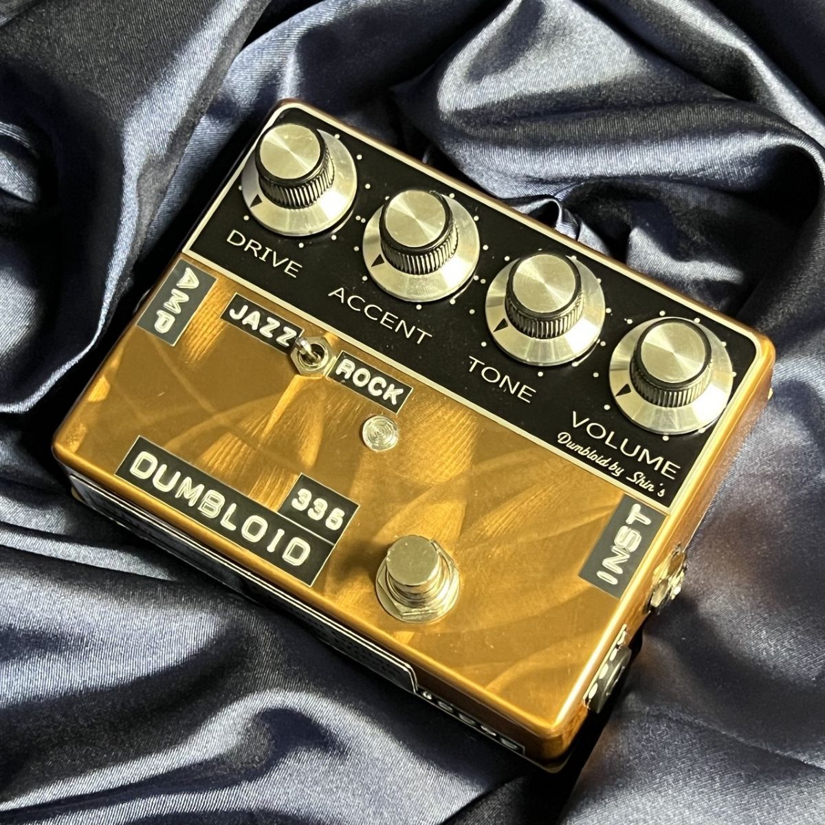 Shin's MusicDUMBLOID 335 Special【Copper Scratch/Blk Panel】