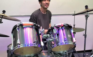 【ドラム講師インタビュー】小原　健治（水・木曜日担当）