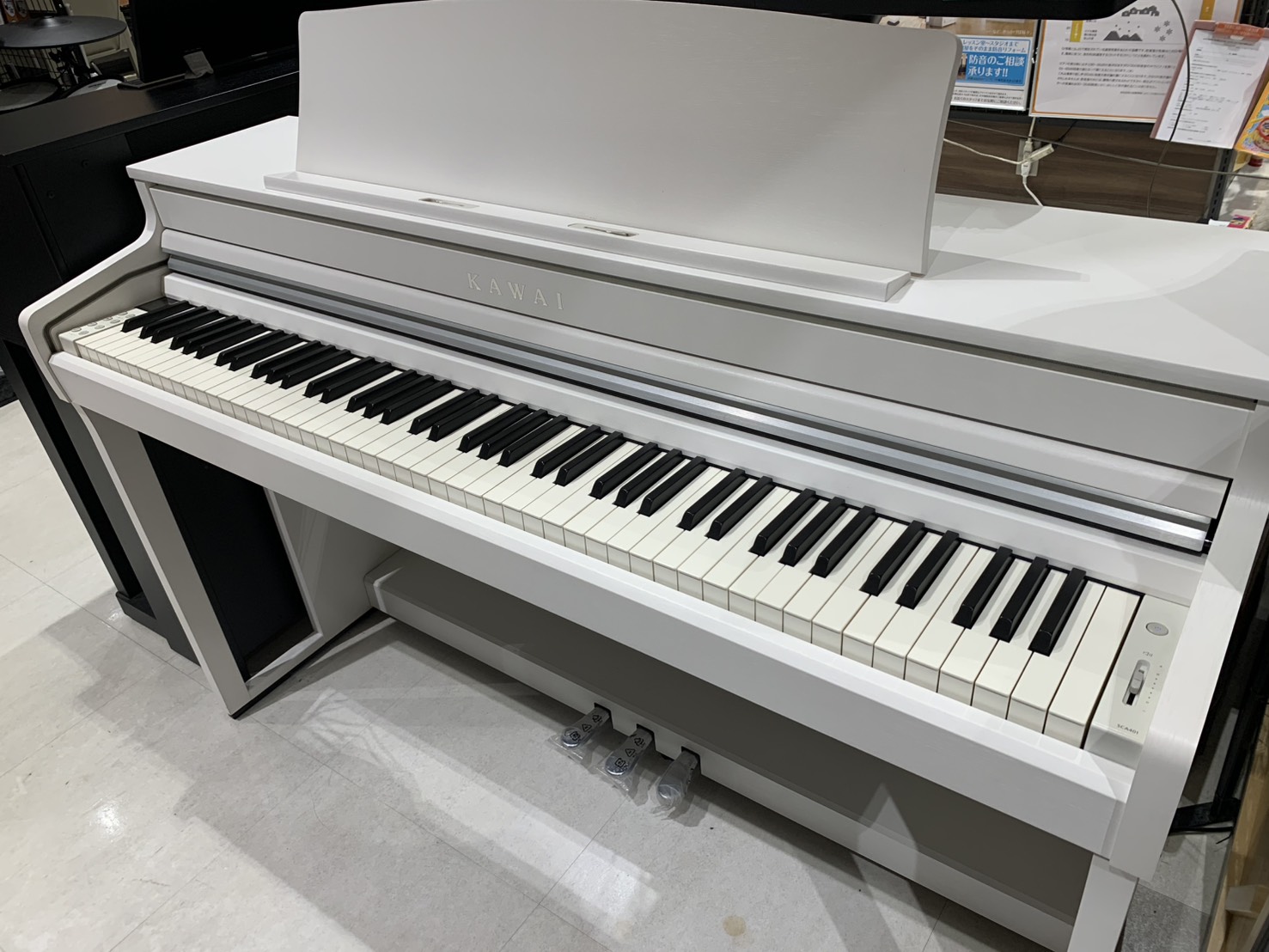 展示カラー：PW(ピュアホワイト)SCA401
