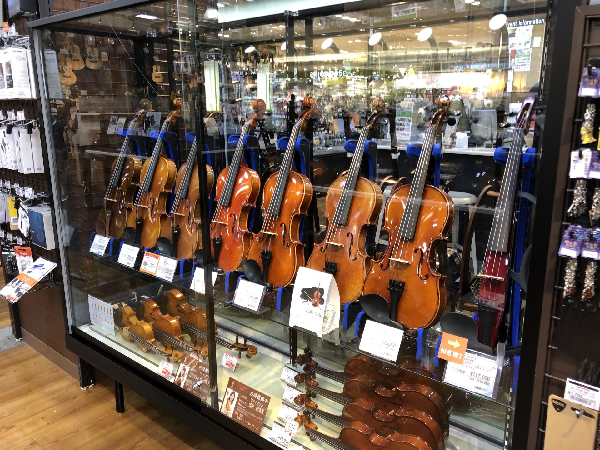 【弦楽器】名古屋市内からのアクセス抜群！バイオリンのことなら島村楽器岡崎店へご相談ください！
