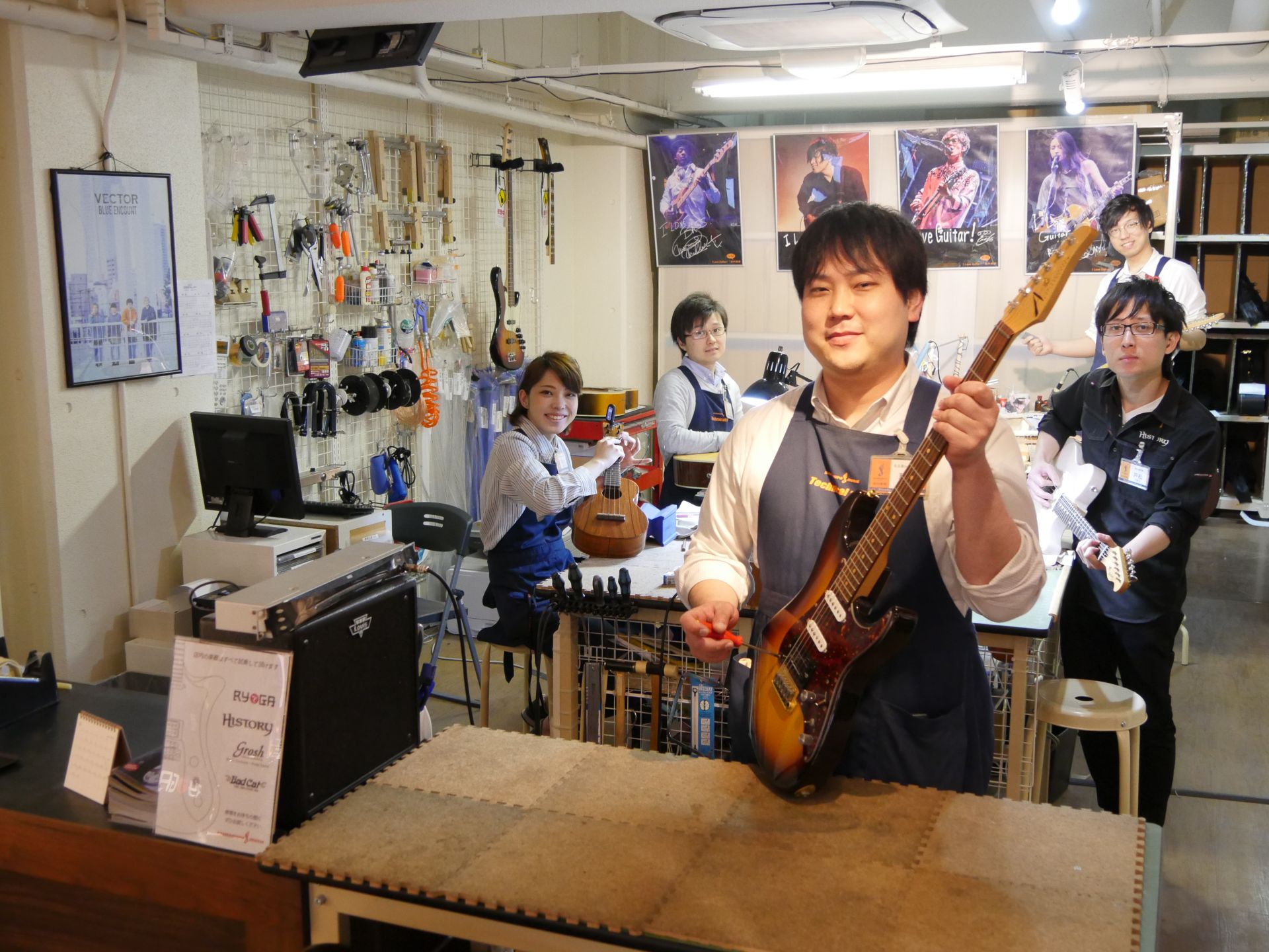 【リペア】島村楽器ではギター・ベースの修理を受付しております！