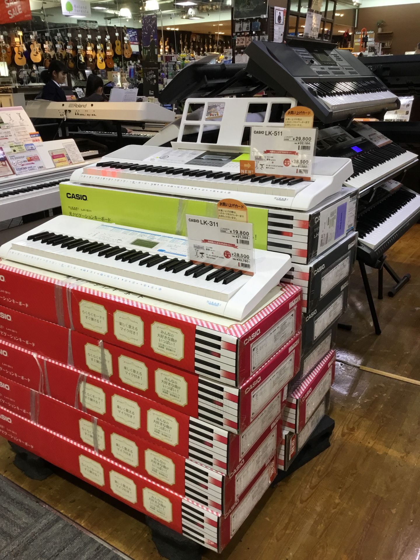 *YAMAHA（ヤマハ）、Roland（ローランド）、CASIO（カシオ）が勢ぞろい！ ***キーボードを選ぶなら岡崎店へ！ こんにちは！キーボード担当の富田理紗子です♪]][!島村楽器イオンモール岡崎店では、人気モデルや話題の新商品をはじめ、キーボードを多くそろえています！!] ]]実際に触れなが […]