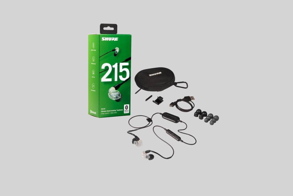 SHURE　SE215wireless SE215SPE購入の方対象！数量限定でSHUREロゴ入りモバイルバッテリープレゼント！！