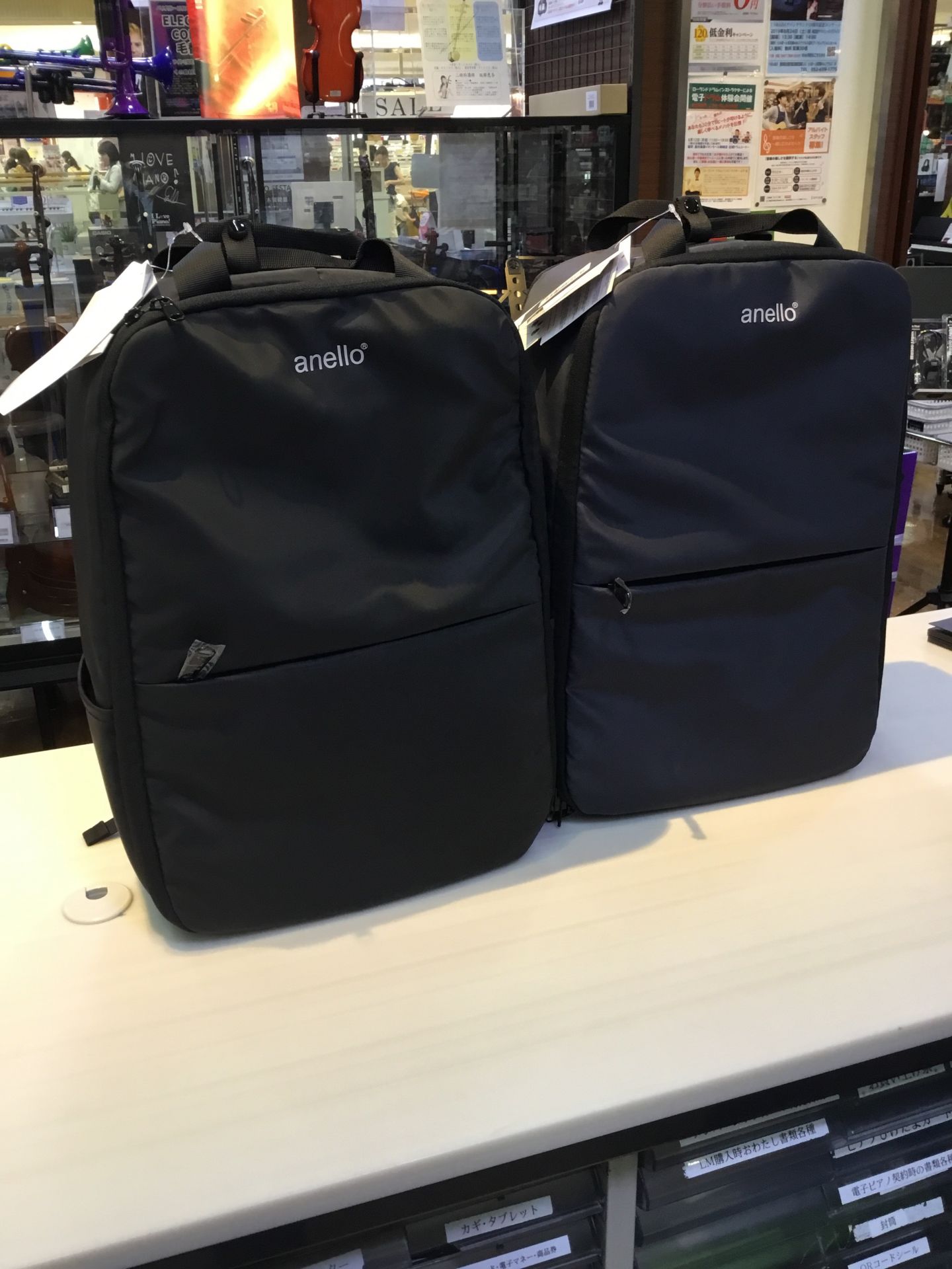 anello×Pearl Fluteのコラボレーションフルートバックがついに入荷！