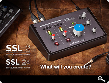 【入荷案内】話題の新商品！Solid State Logic（ソリッドステートロジック）より発売された同社初の小型オーディオインターフェイスSSL2/SSL2+が入荷しました！
