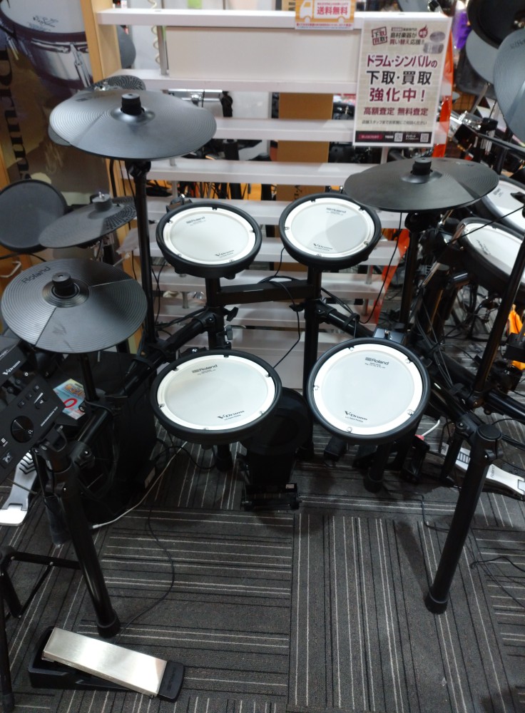 【新製品/ ご予約開始】Roland TD-07KV　Vドラムの良いとこ取りをしたコンパクトNEWラインナップ！
