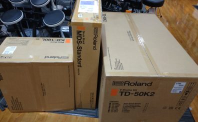 島村楽器×Rolandコラボレーションモデルの最高峰「TD-50SC-X」が来たので組み立ててたたいてみた！前編