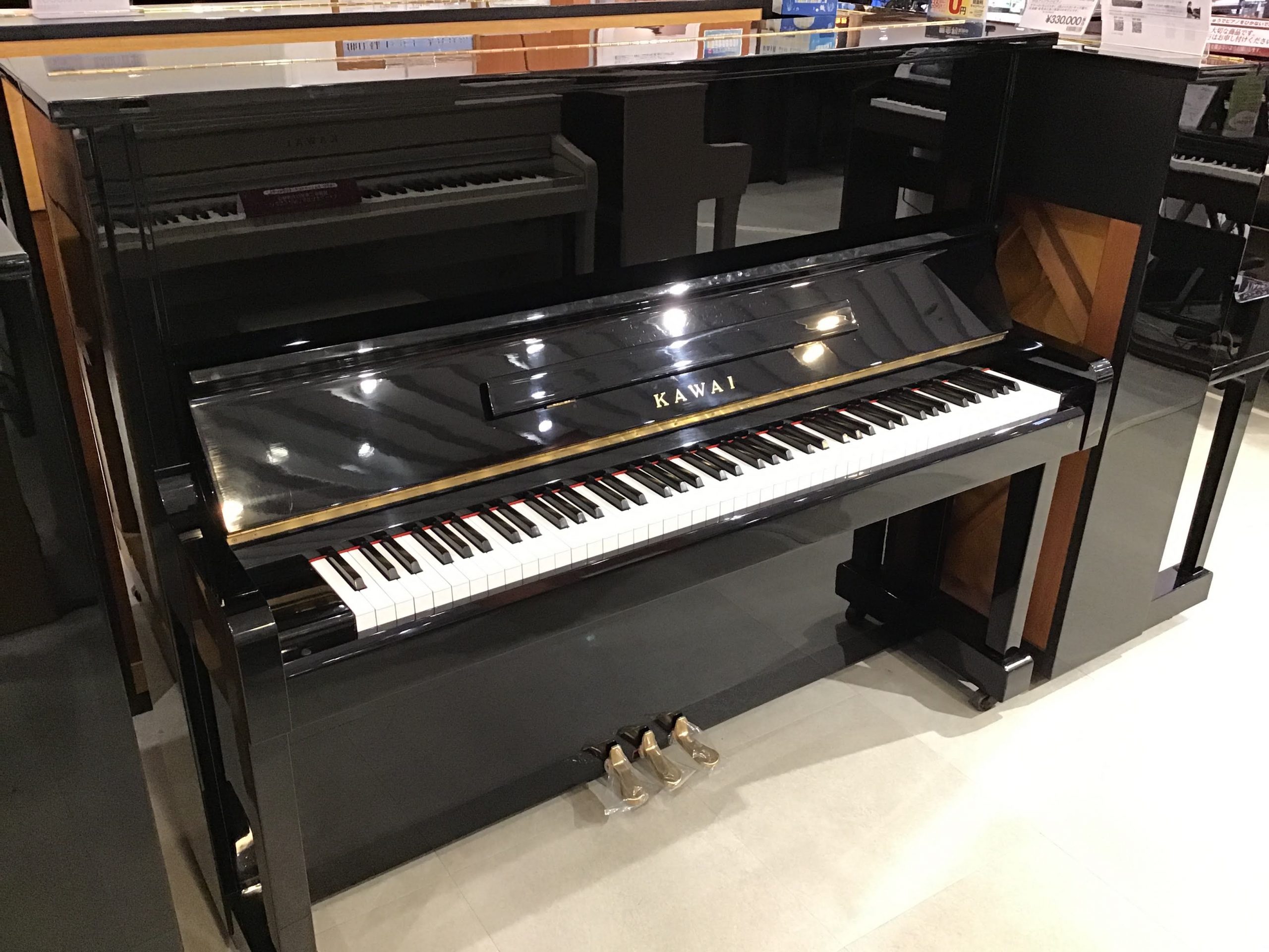 アップライトピアノKAWAI KS2F