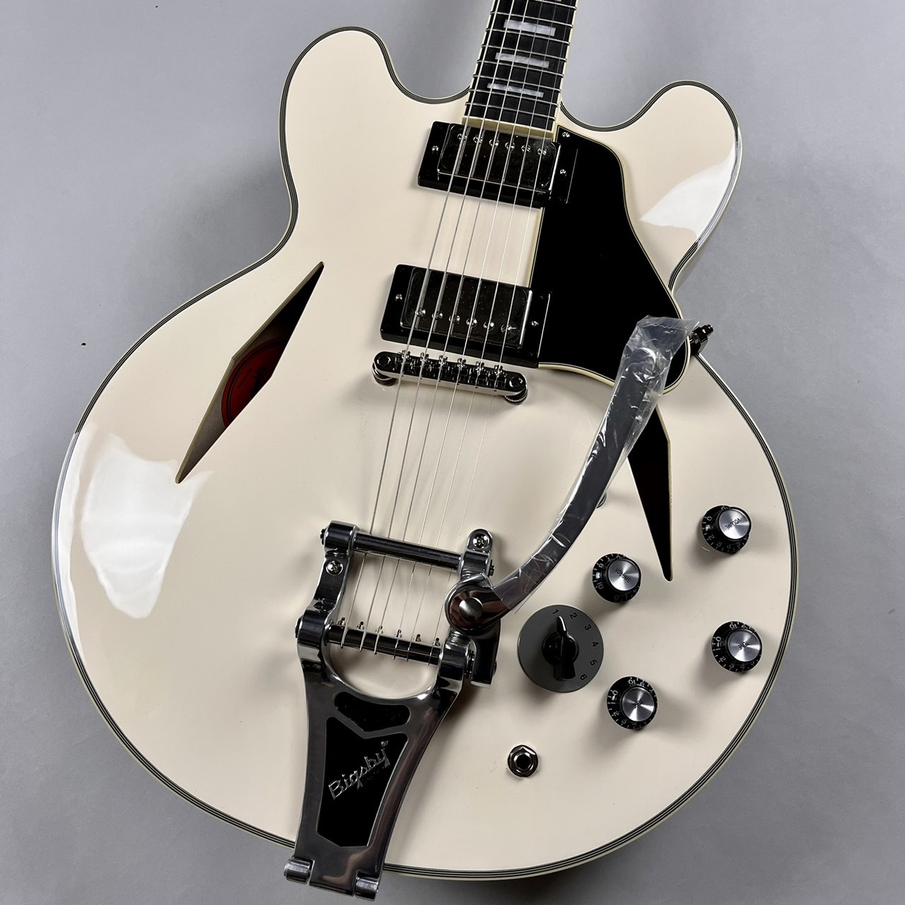 EpiphoneUbukata ES-355 Ver.02 Classic White エレキギター 生形真一 シグネチャー