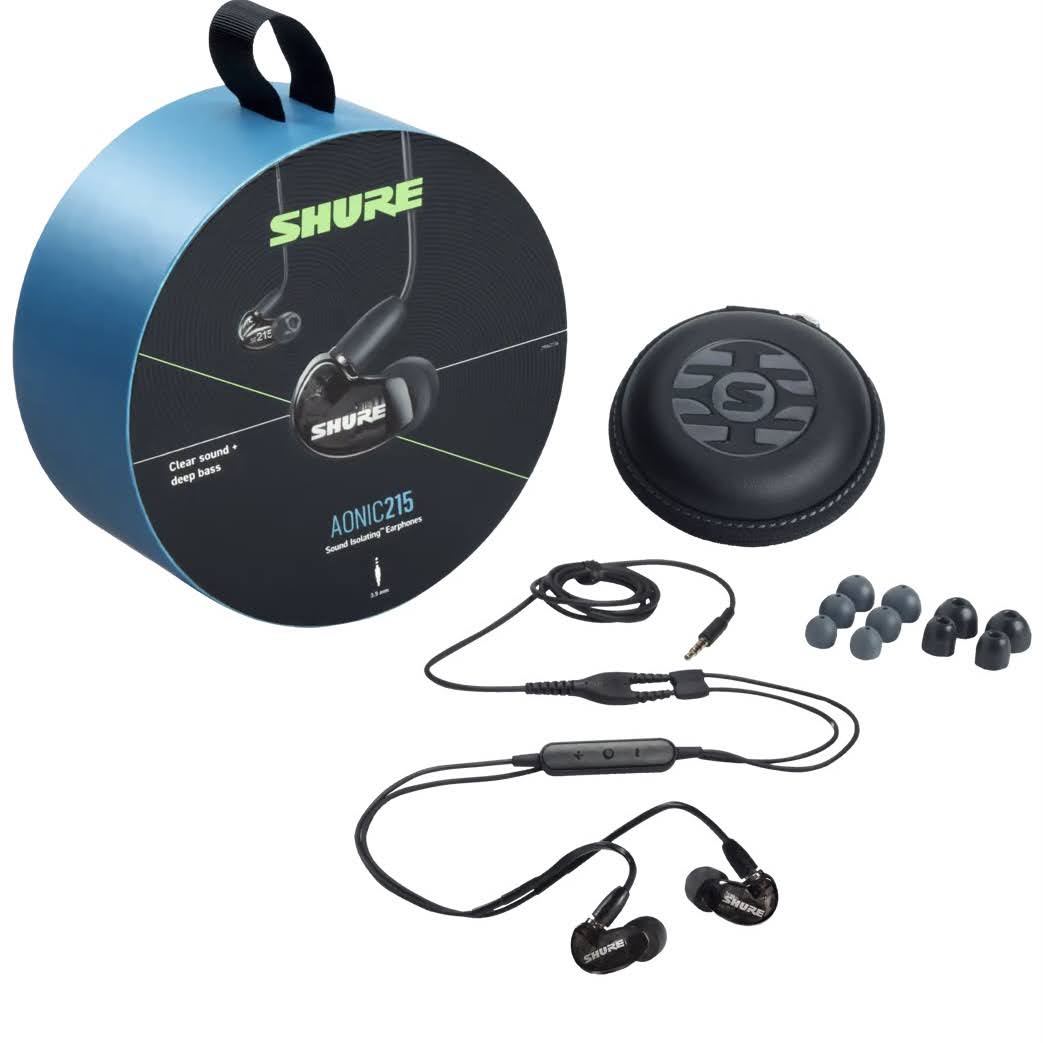 SHUREAONIC215 SE215DYBK+UNI-A