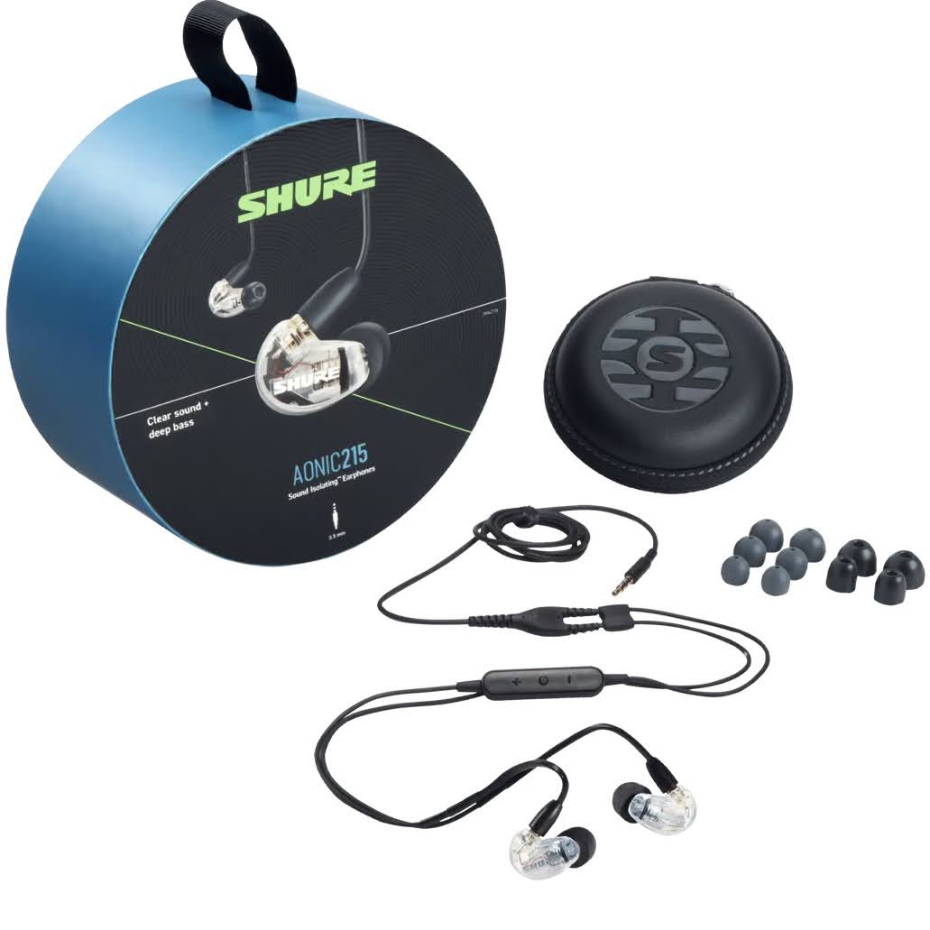 SHUREAONIC215 SE215DYCL+UNI-A