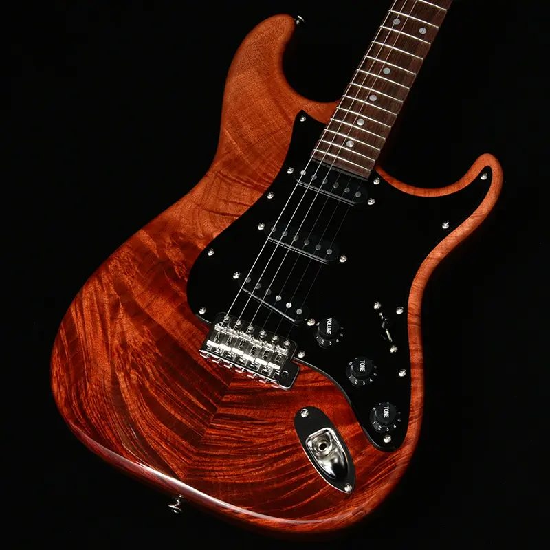 MOMOSE エレキギターMC-BURL MAPLE LTD/NJ【重量 3.54kg】<ワンオフモデル!!>