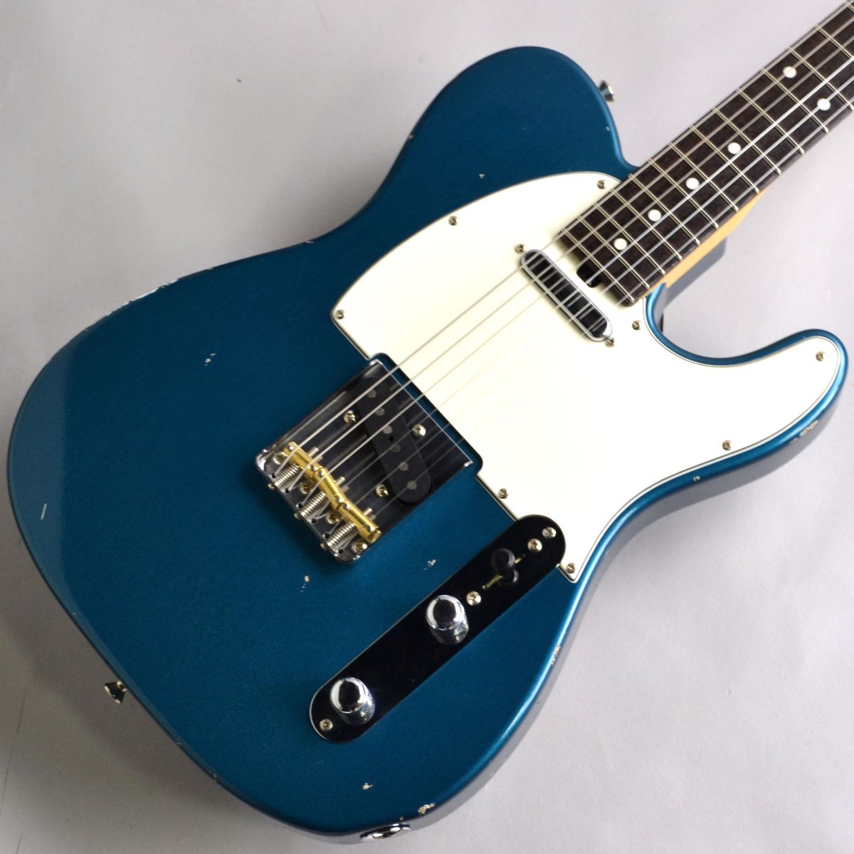 エレキギターRed house Guitars General T Midiumaged OceanTurquoiseMetallic