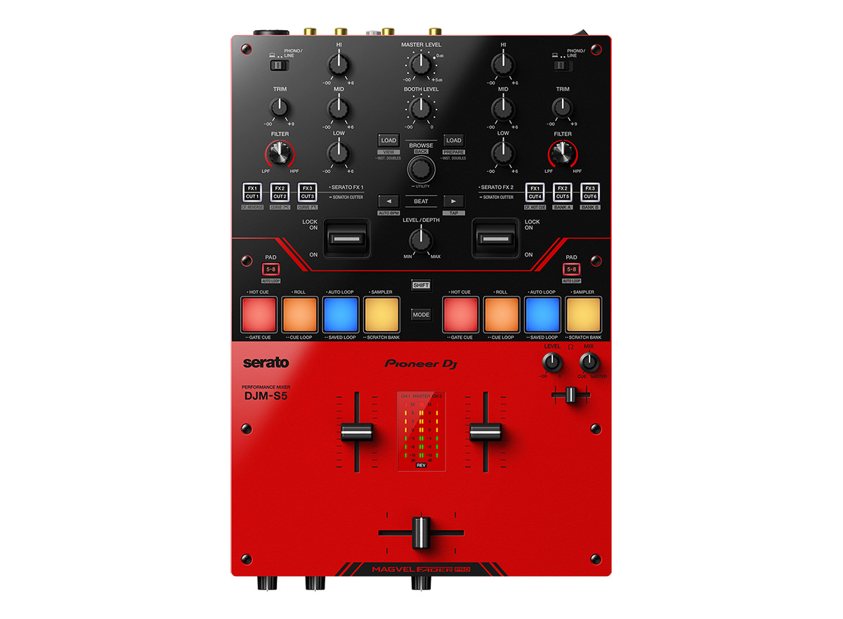 Pioneer DJDJM-S5 (Gloss red)