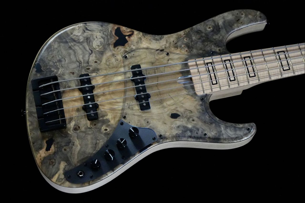 Minamo GuitarsW9 Active Buckeye Burl