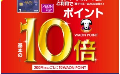 【5/3（水・祝）～5/7（日）5日間限定！】欲しかった楽器を買うならイオンカードでのお支払いがオトク！ポイント基本の10倍！