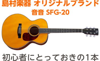【初めてのアコギならこれ】初心者に優しい SFG-20