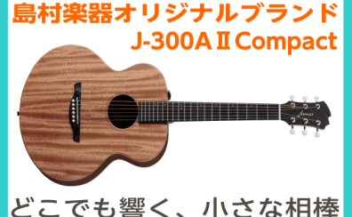 【アコギ】20代女子が選ぶ！オススメアコギVol.3　James/J-300AⅡcompact