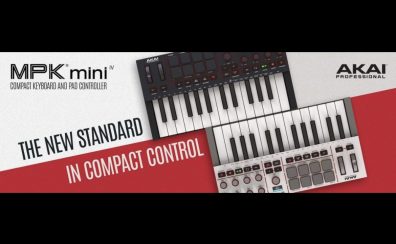 【デジタル】AKAI MPK mini Ⅳ 展示開始いたしました!