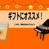 【ギフトにおすすめ！】お手軽な楽器+楽譜特集