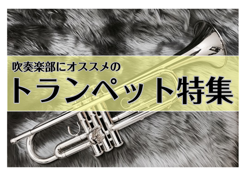 【吹奏楽部にオススメ】トランペット・トロンボーンをご紹介します！