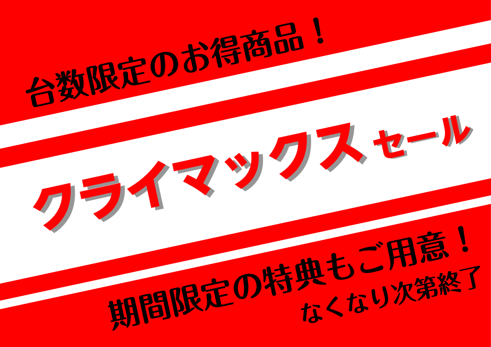 イオンモールクライマックスセールのご案内