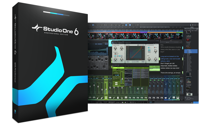 DAW(デジタルオーディオワークステーション)presonus/Studio One 6