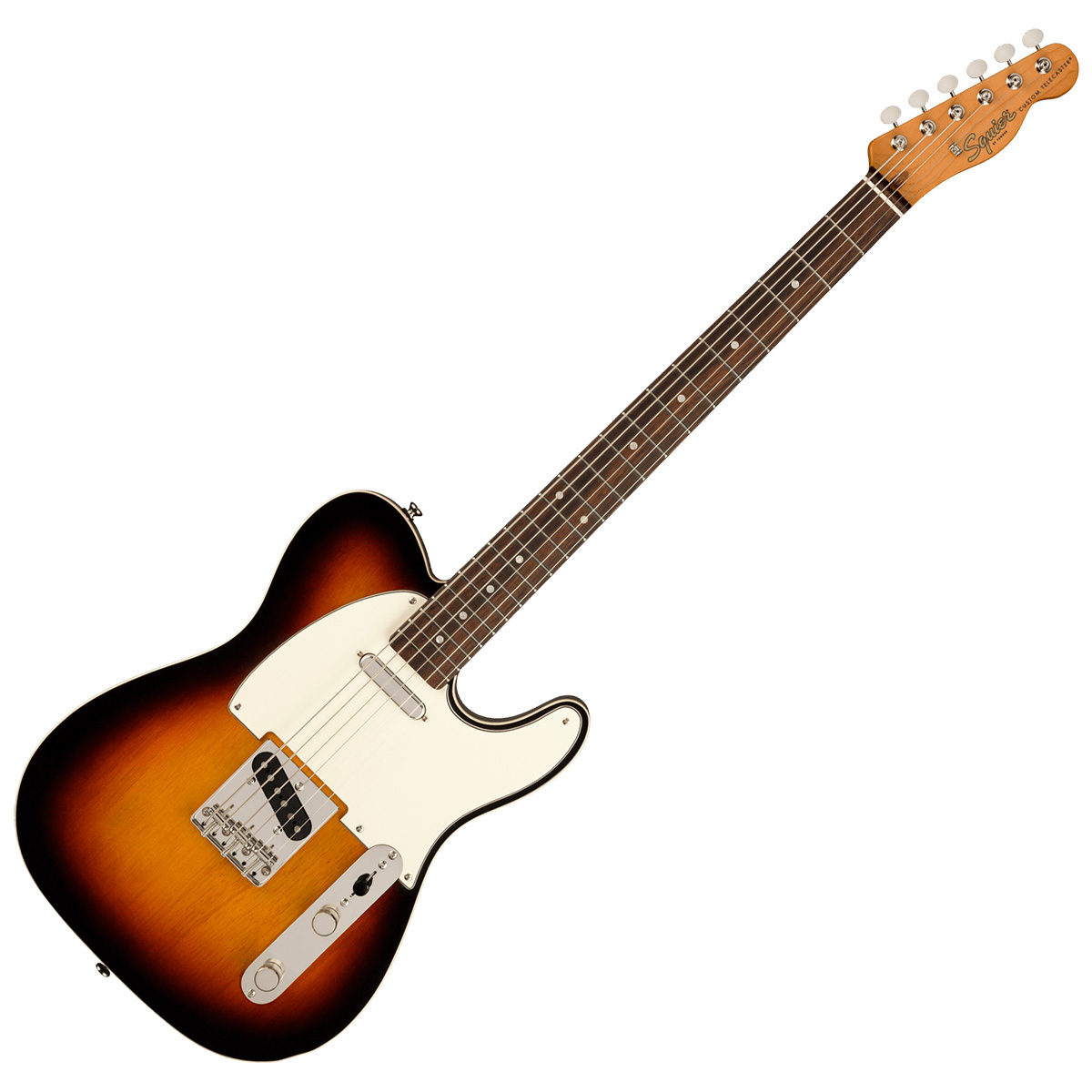 エレキギター(バリトンギター)Squier by Fender Cl V Baritone Custom Telecaster