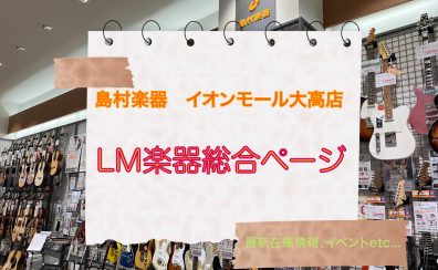 ギター・ベース・ウクレレをお探しの際は、大高店にお任せください！！！