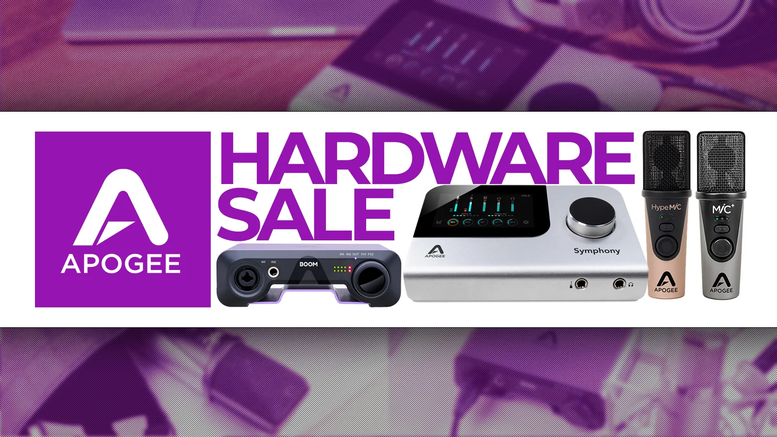2024/11/1(水) 17:00〜2024/11/30(土)Apogee BLACK FRIDAY 2024 Hardware Sale！