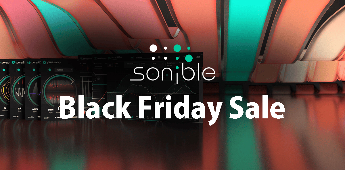 2024/11/13（水） 〜 2024/12/6（金）sonible Black Friday セール