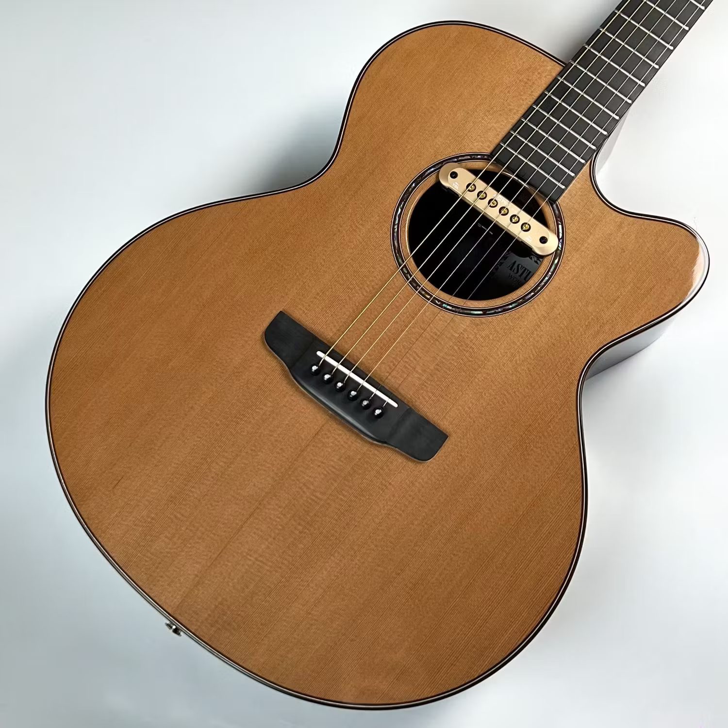 ASTURIASグランソロ CR/PU（ピックアップ付エレアコ限定仕様）