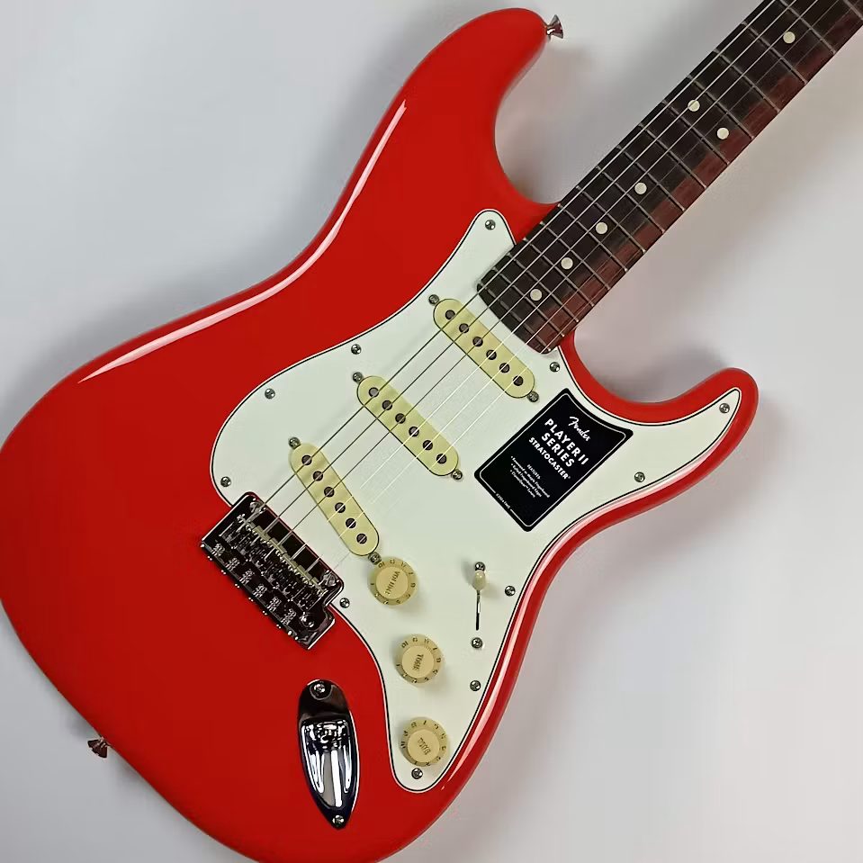 FenderPlayer II Stratocaster Coral Red