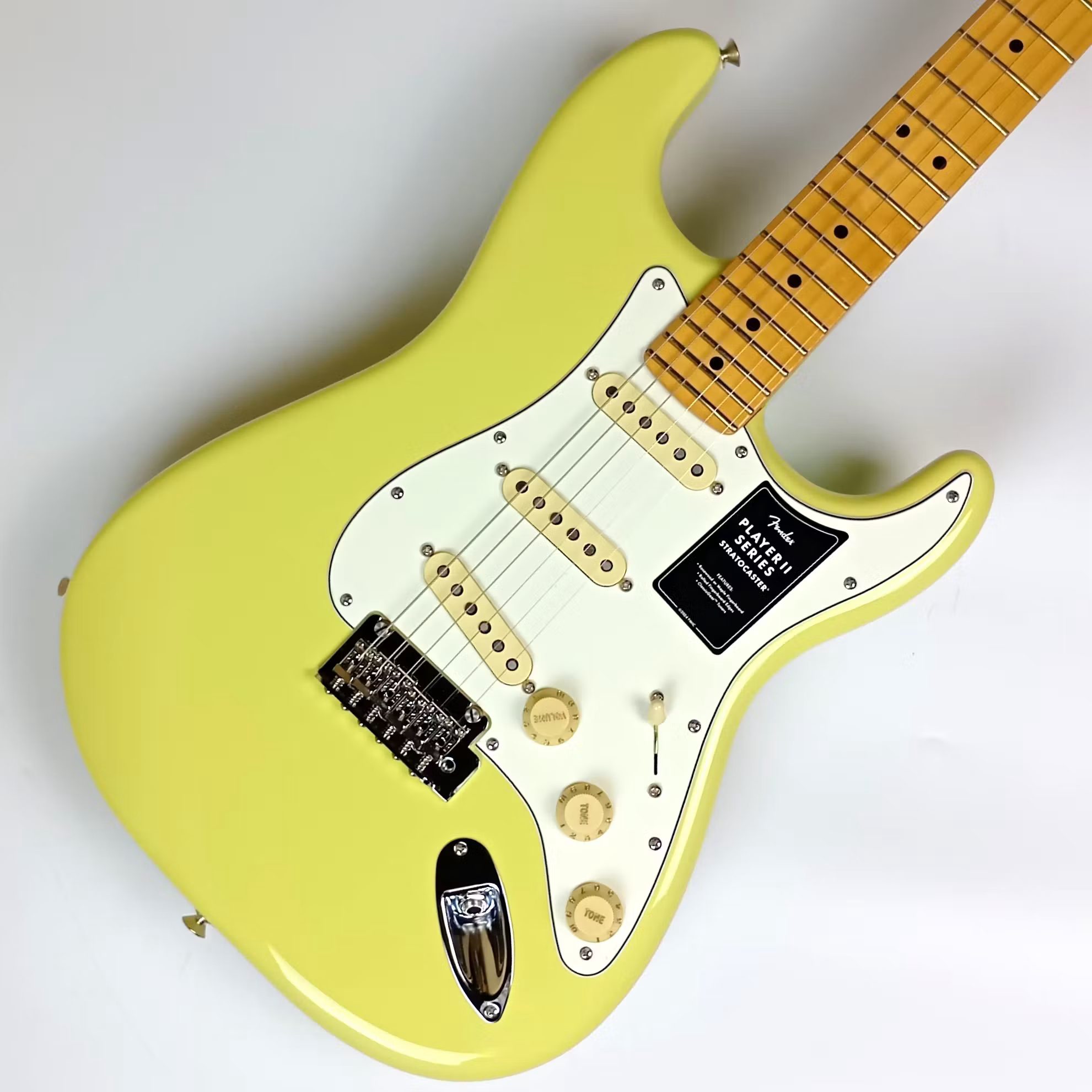 FenderPlayer II Stratocaster Hialeah Yellow