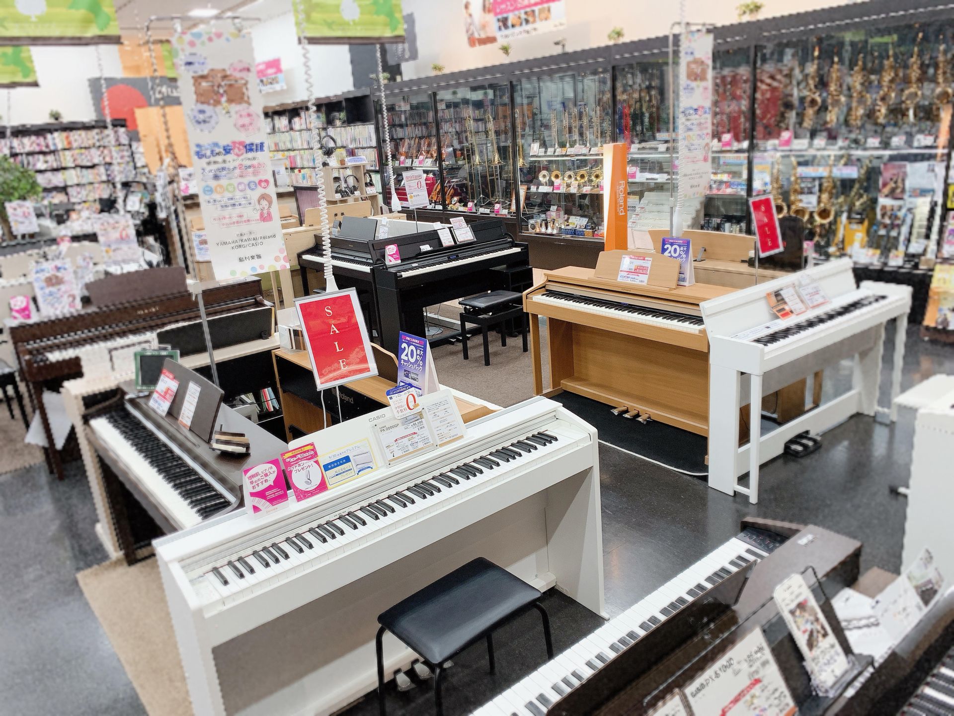 【電子ピアノ】総合案内～ピアノのことならイオンモール太田店へ何でもご相談ください！