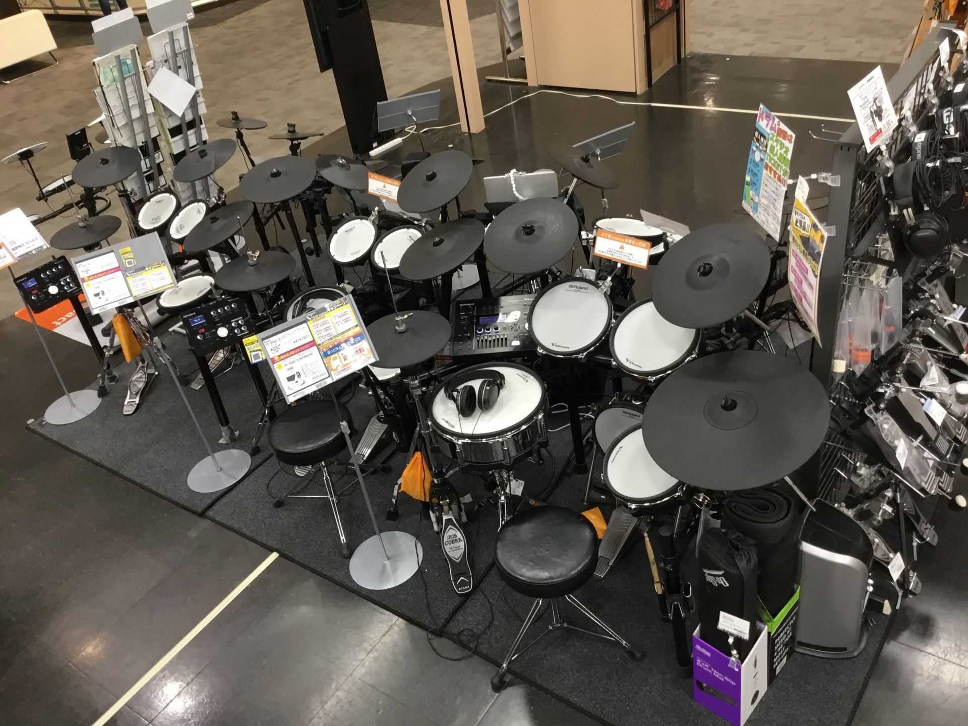 電子ドラムを買うなら今！プレゼントキャンペーン実施中！