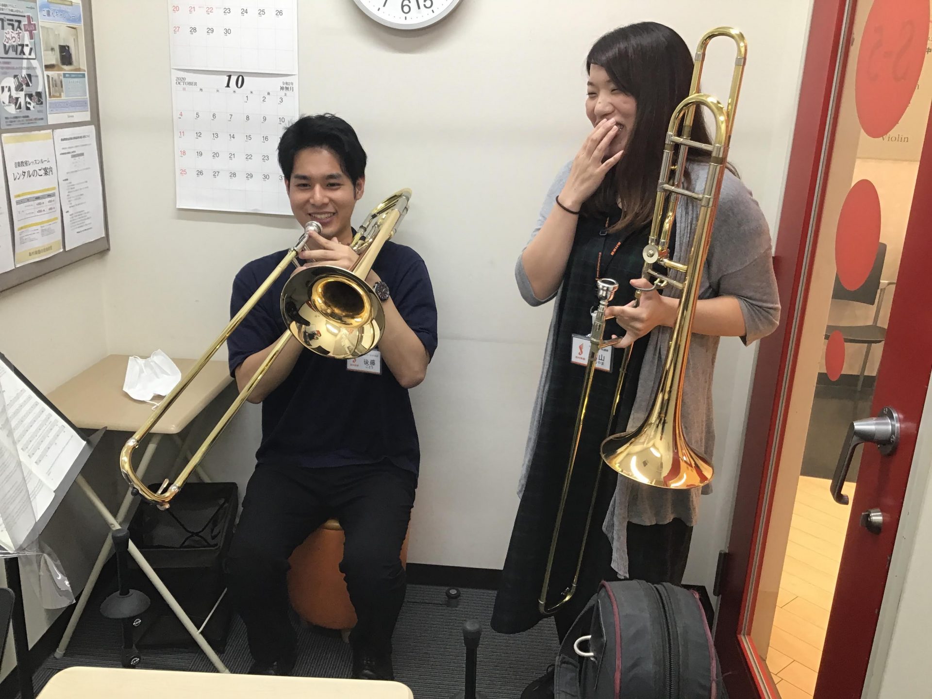 トロンボーン体験レッスン受けてみた！～初心者編～