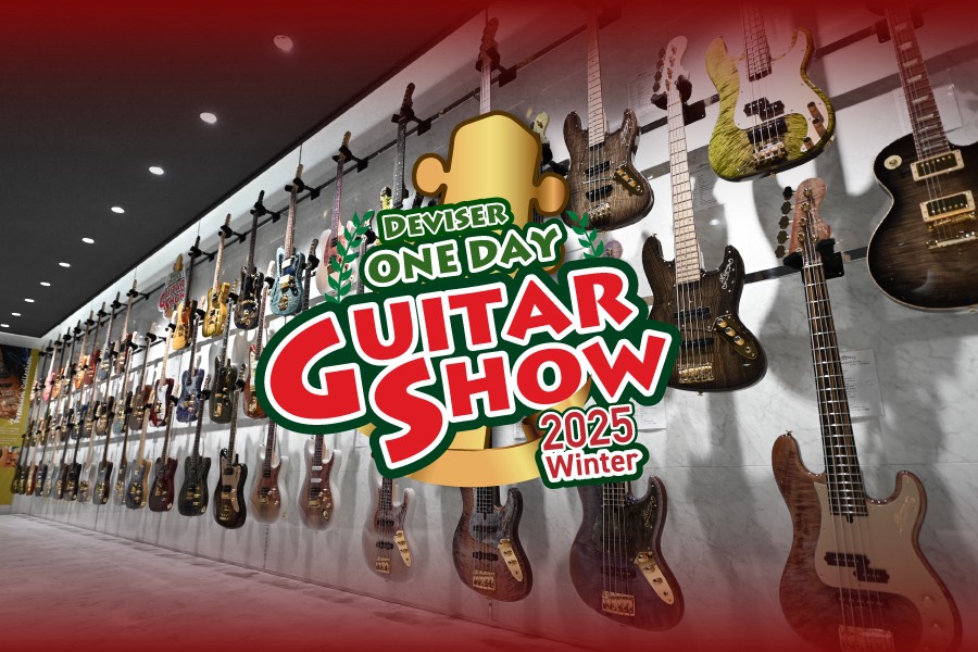 CONTENTS待ちに待った『Deviser One Day Guitar Show』！！入荷予定商品はコチラ！！ディバイザーワンデイギターショーについて試奏・購入ご予約やお問い合わせはこちらお買い得情報待ちに待った『Deviser One Day Guitar Show』！！ 11月恒例のディバイ […]