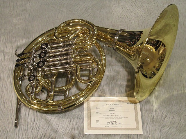 【ホルン】YAMAHA（ヤマハ）YHR-668D　飯笹浩二氏選定品入荷