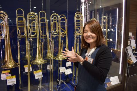 スタッフ写真 管楽器 松﨑