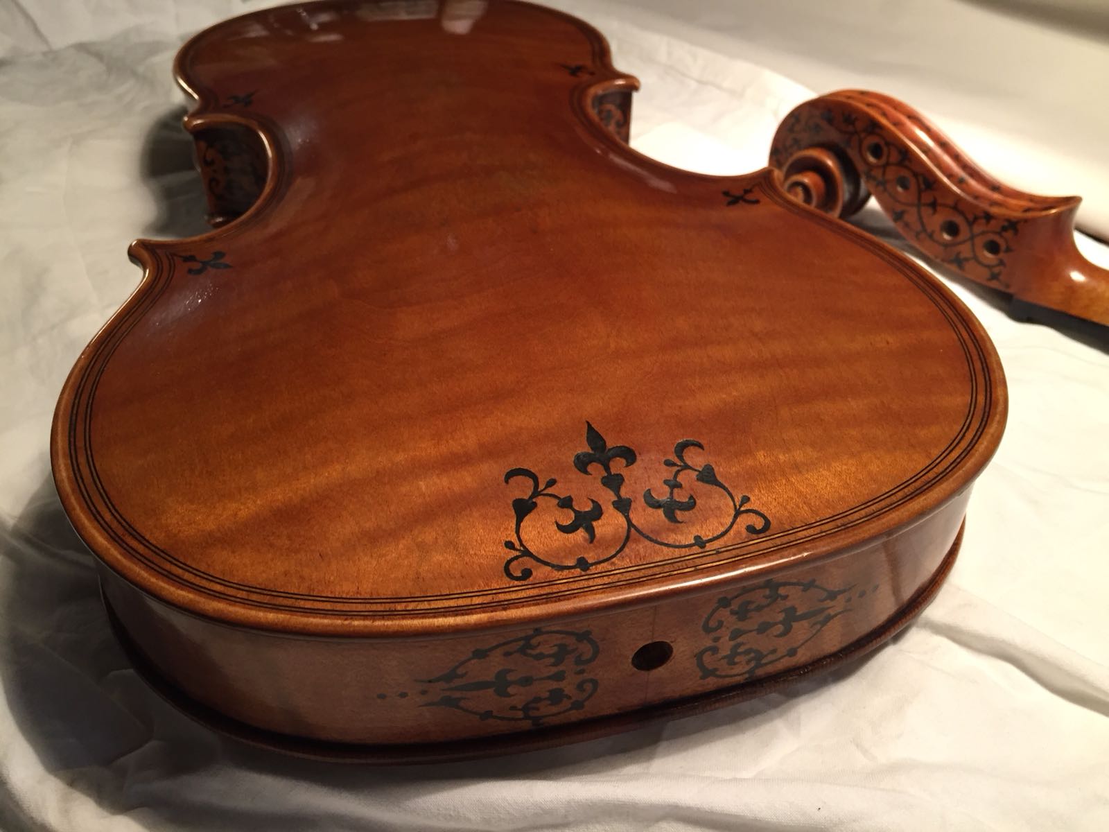 Maurizio Tadioli, Italy – Cremona, 2018, Model; Nicolo Amati 1656 “King Louis XIV”　バイオリン　マウリツィオ・タディオリ　イタリア-クレモナ