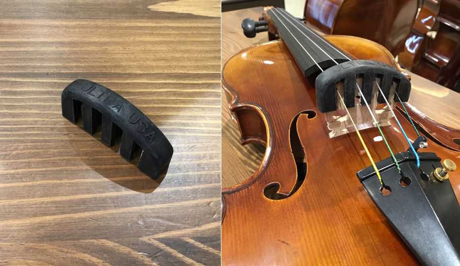 バイオリンのミュート(消音器)とは？付け方・使い方を解説！